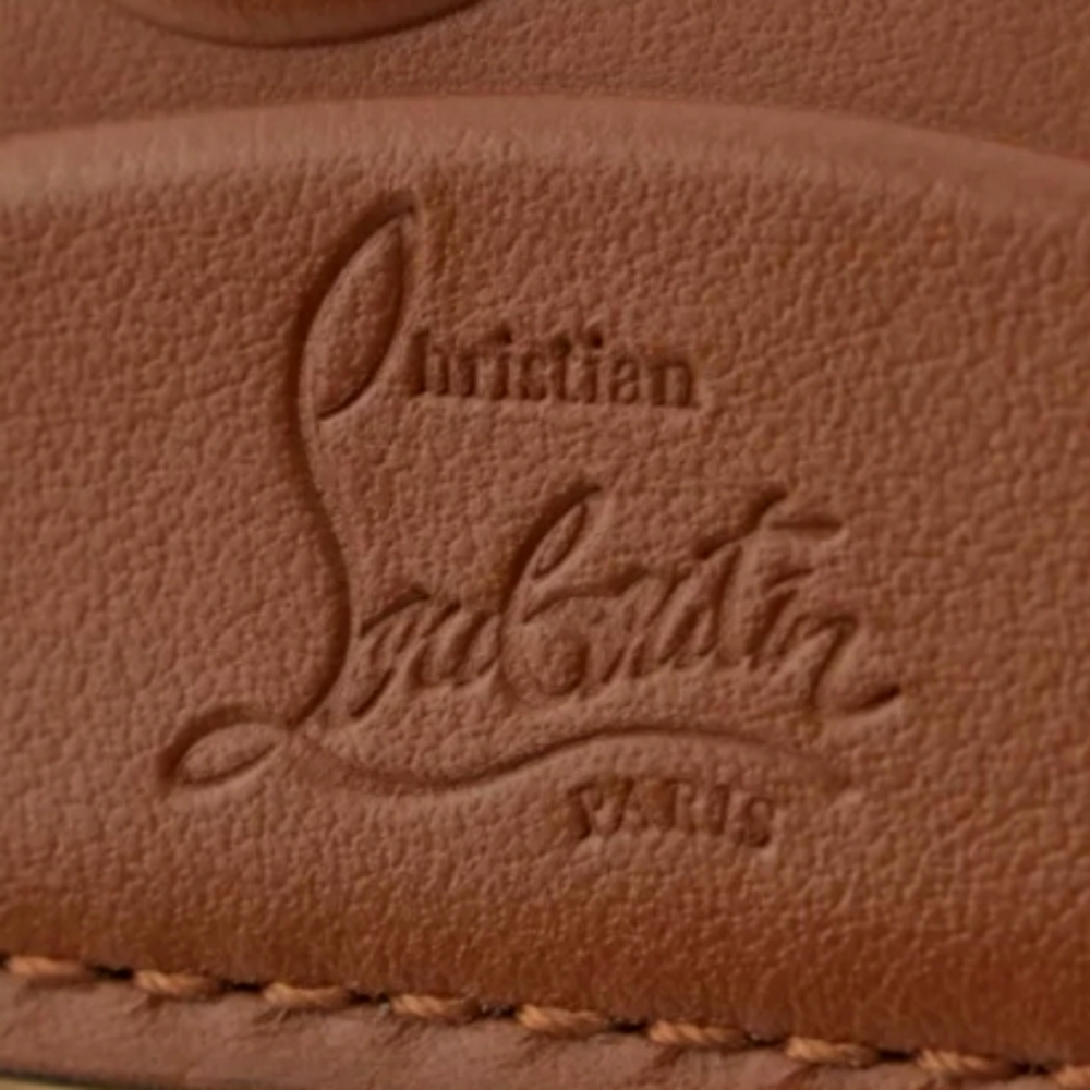 🔴 Christian Louboutin Loubishore Natural Raffia & Leather Tote Bag NEW! - Picture 2 of 12